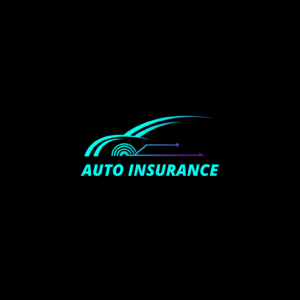 Modern Car Auto Insurance Logo